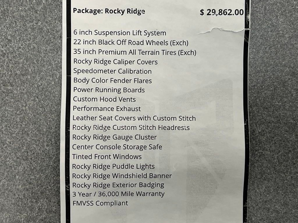 2023 Ford F-150 Rocky Ridge Edition
